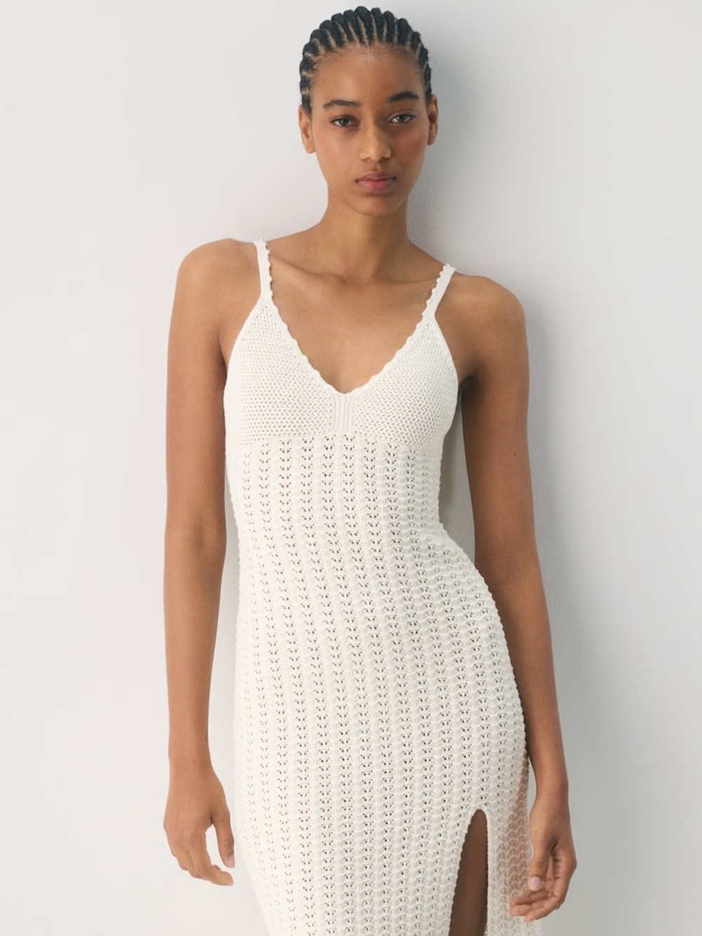 Wilfred Aritzia Evie Dress in Light Birch Small - Picture 2 of 16